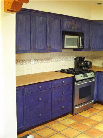 Purple Cabinets