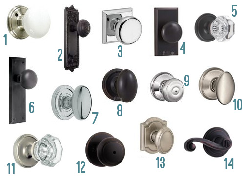 interior doors knobs at lowes