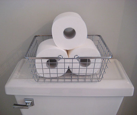 Storage Toilet Paper Toilet Paper Basket Spare Roll Holder 