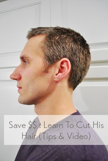 video of cutting hair with clippers