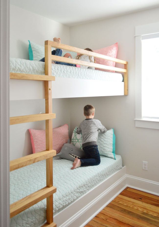 made bunk beds