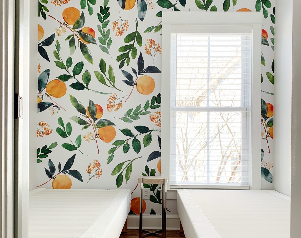 How To Install A Removable Wallpaper Mural  Young House Love