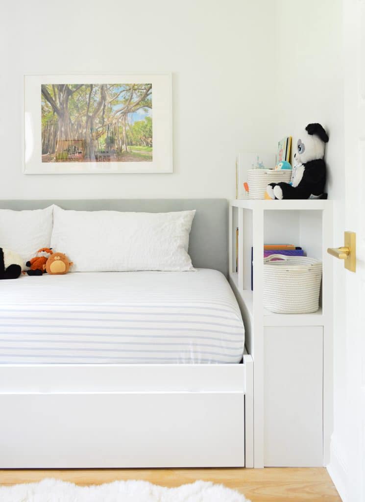 kids bed frame with storage