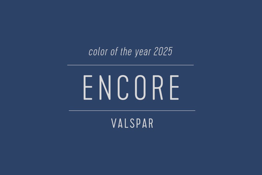 Valspar Color of the Year 2025 Encore