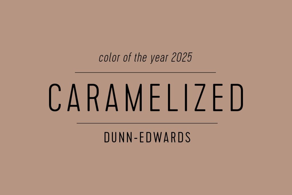 Dunn-Edwards Paint Color of the Year 2025 Caramelized