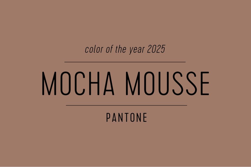 Pantone Color of the Year 2025 Mocha Mousse Large Swatch