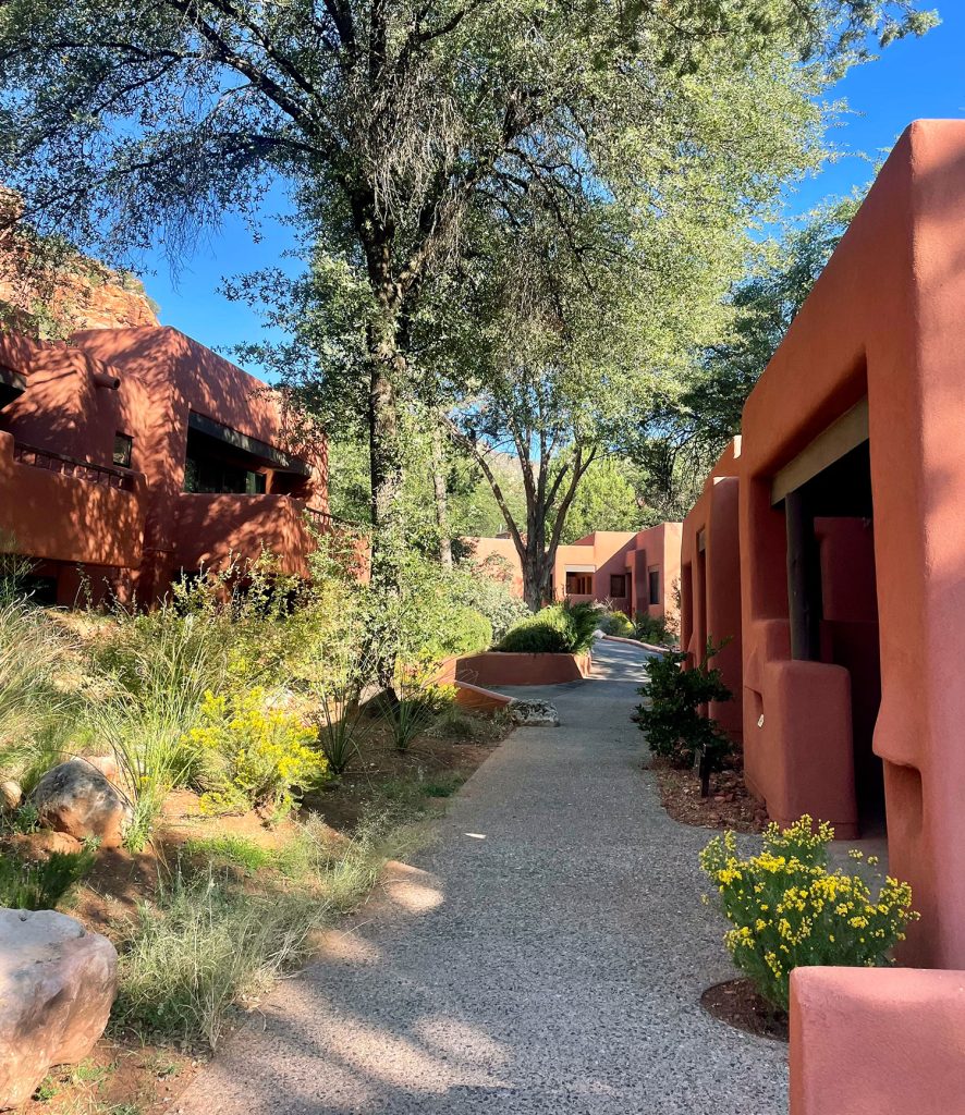 Resort Buildings At Enchantment Resort In Sedona Arizona