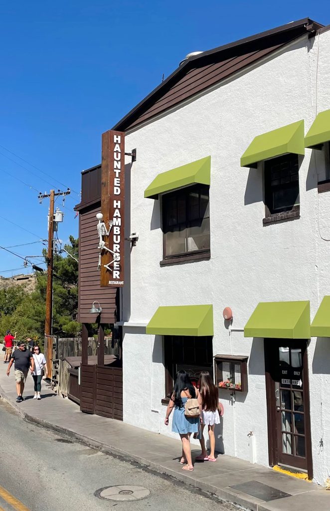 Haunted Hamburger Restaurant In Jerome Arizona