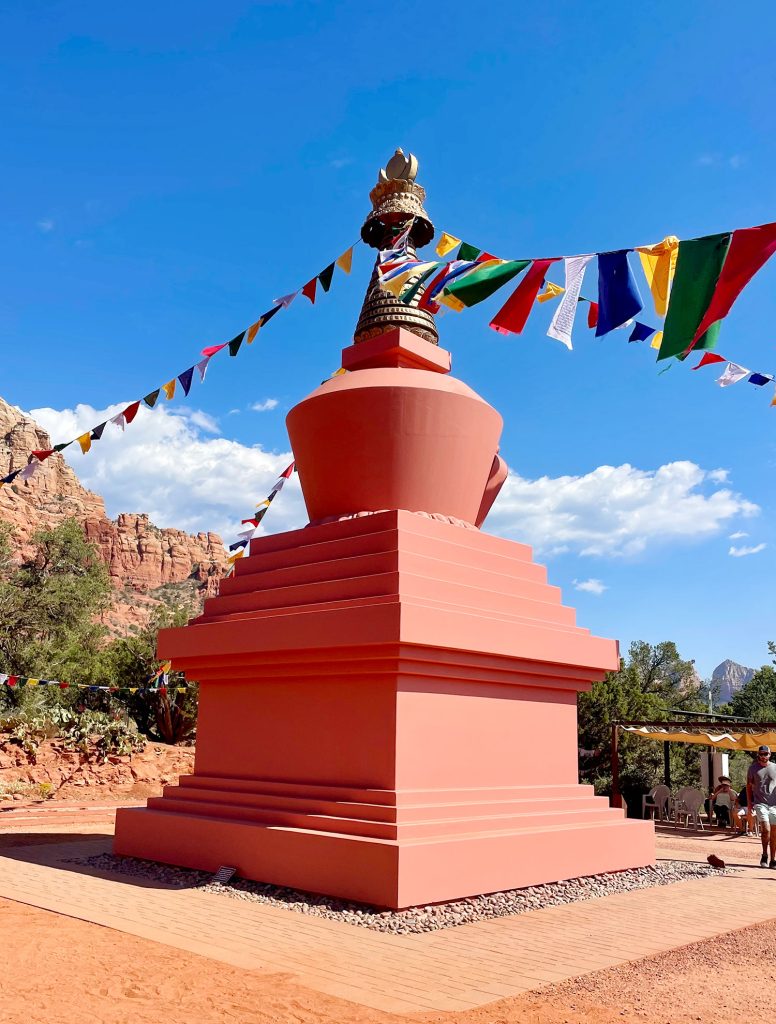 Peace Flag Monument During Sedona Arizona Vortex Tour