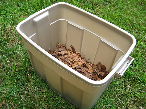 DIY Compost Bin: How to Build a Bucket Compost Bin - Mama on the Homestead