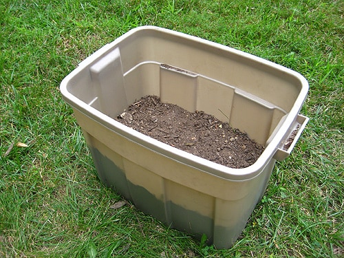 Making A Compost Bin 