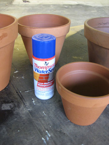How to Seal Painted Terracotta Pots - Dappled Skies and Diys