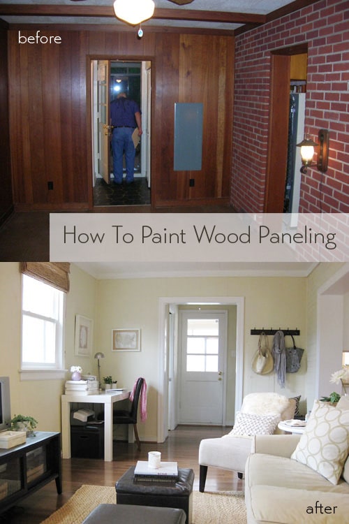 how-to-paint-wood-paneling