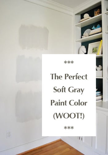 The Perfect Light Gray Paint Color: Moonshine By Benjamin Moore