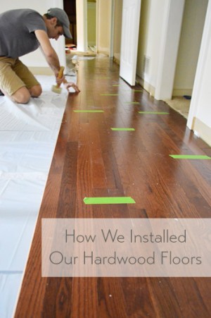 How To Install Oak Hardwood Floors | Young House Love