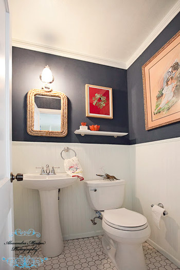 A Nautical Bathroom Renovation | Young House Love