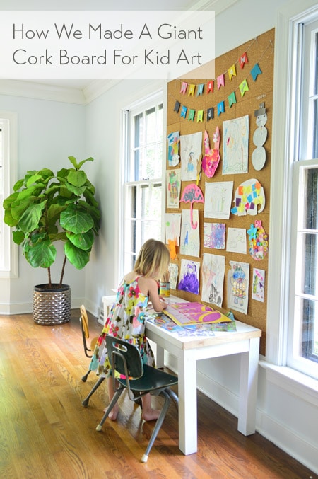 Keep Kids' Art Organized All Year with DIY Artist's Portfolios
