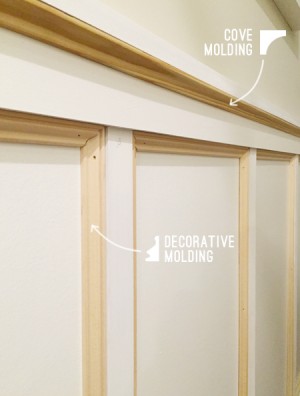 Easy DIY Wainscoting For Your Hallway | Young House Love