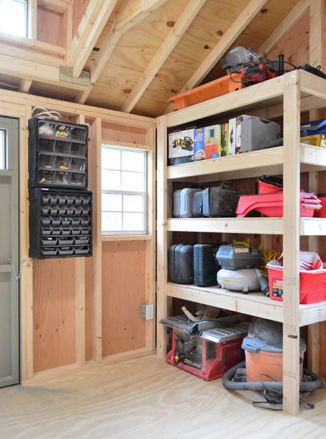4 Shed Storage Ideas For Tons Of Added Function