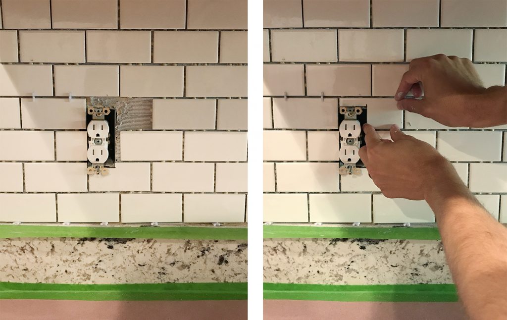 How To Install A Subway Tile Kitchen Backsplash | Young House Love