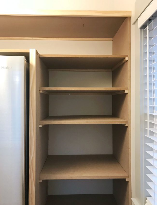 How To Build Custom Pantry Shelves - Pantry Makeover Part 1