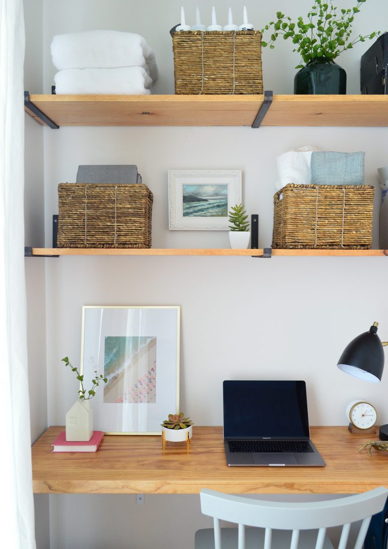 Making A Built-In Office Nook For $201 | Young House Love