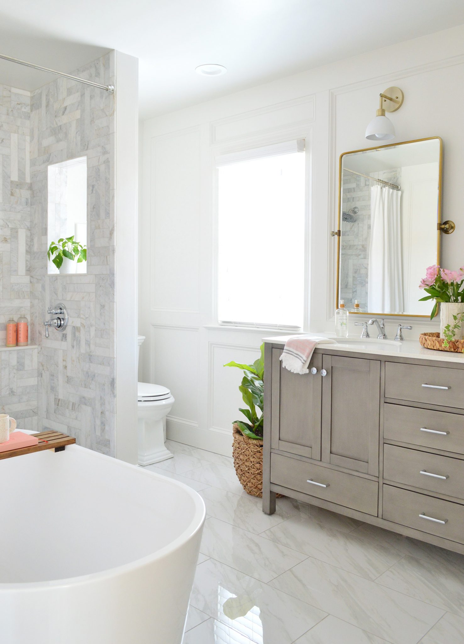 Before & After Photos Of Our Bathroom Makeover & How Much It Cost ...