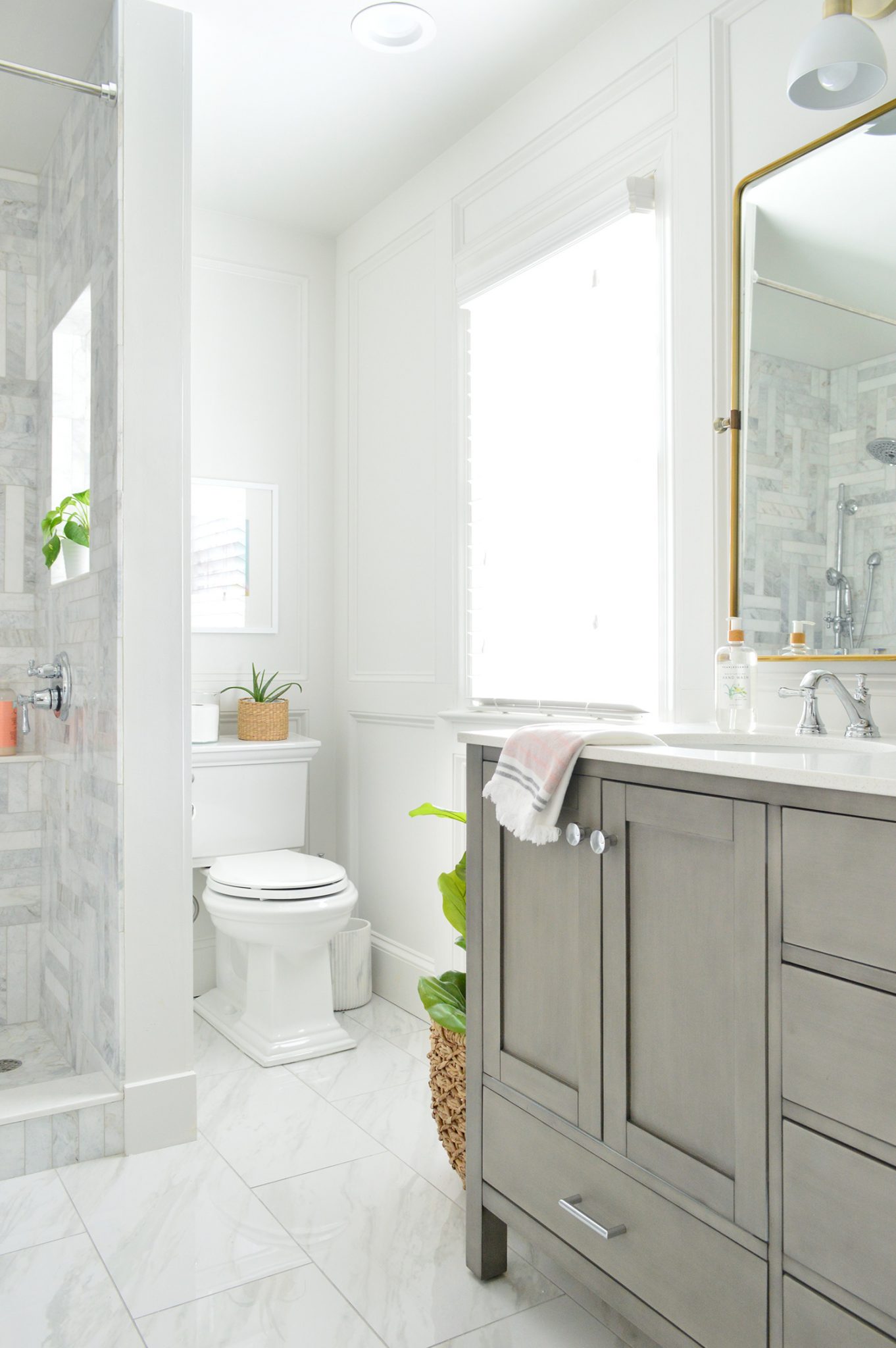 Before & After Photos Of Our Bathroom Makeover & How Much It Cost ...