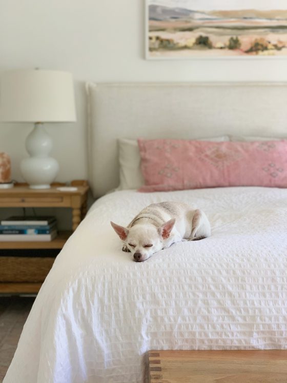 How To Fit A King-Size Bed Into A Small Bedroom | Young House Love