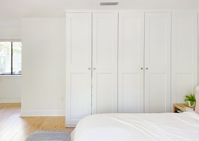 Making Ikea Pax Wardrobes Look Built-In | Young House Love