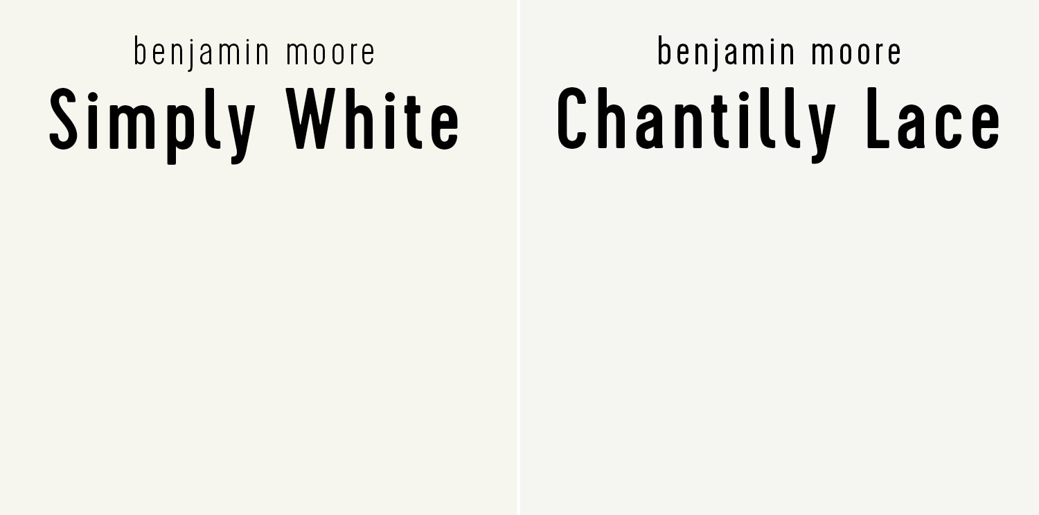 Benjamin Moore Simply White OC 117 Color Review Young House Love   Simply White Vs Chantilly Lace 