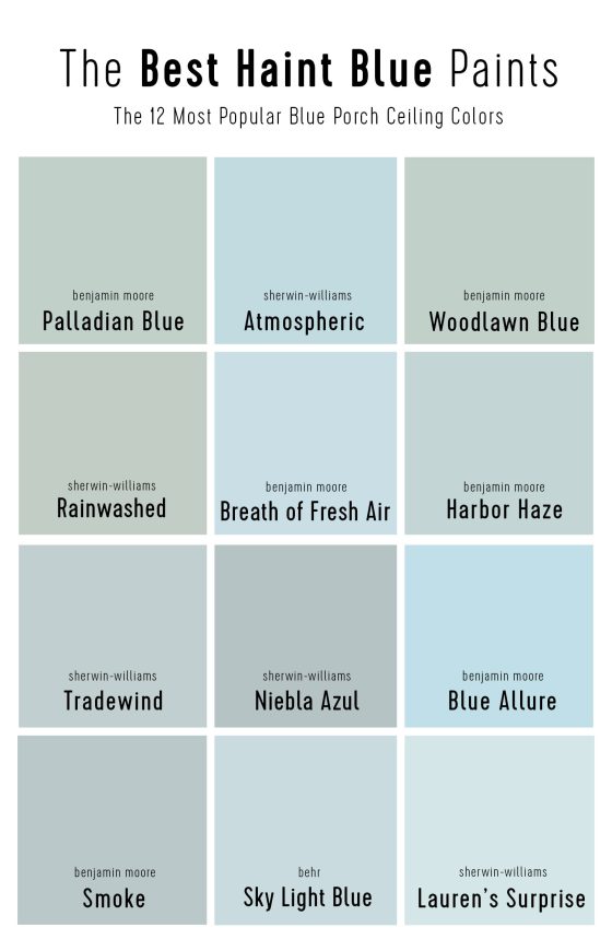 The 12 Best Haint Blue Paint Colors | Young House Love